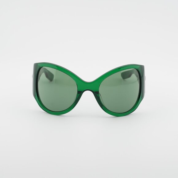 Rag & Bone RNB6004/S 01ED QT Sunglasses Green Butterfly Frame, Green Lenses - Picture 3 of 9